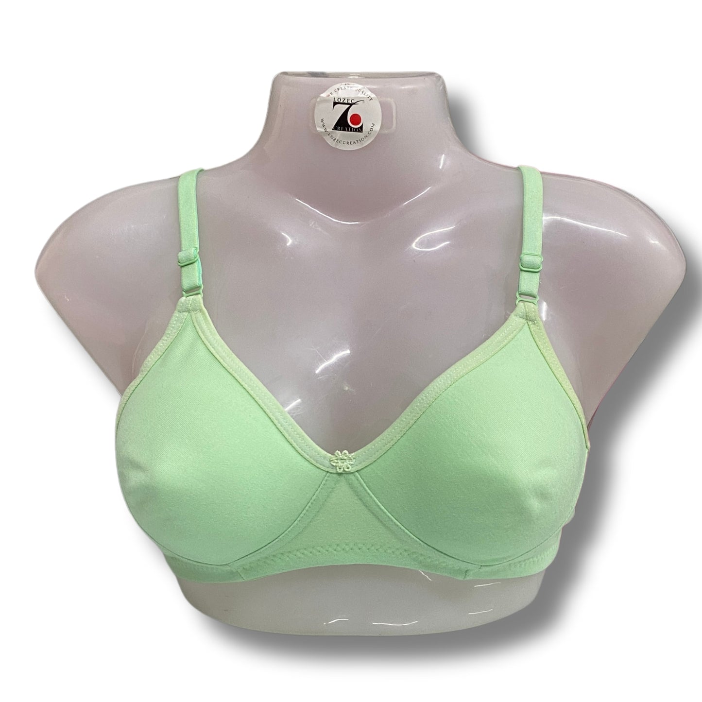 Non-Padded Pastel Color T-shirt Bra