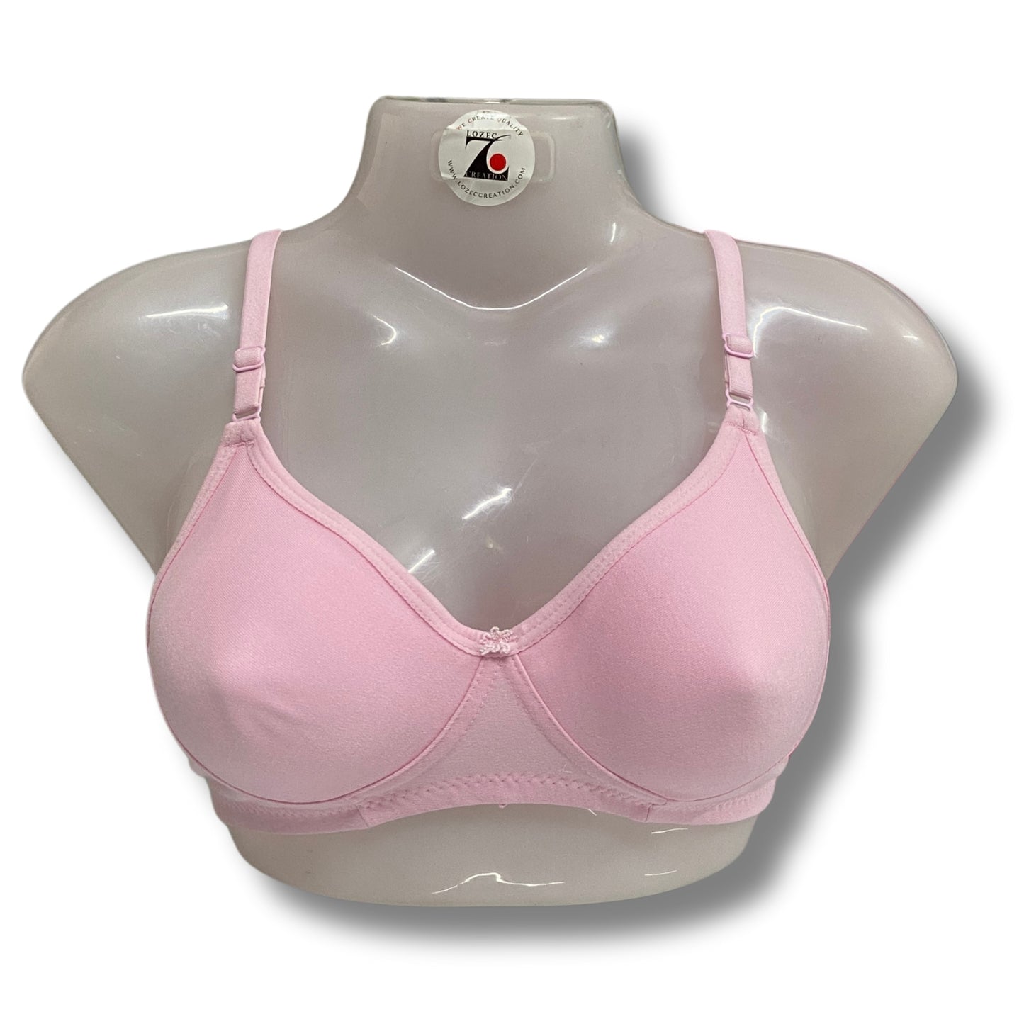 Non-Padded Pastel Color T-shirt Bra