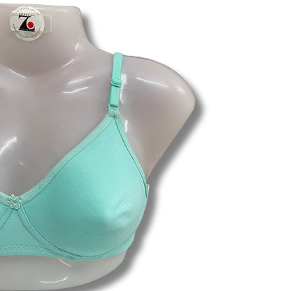 Non-Padded Pastel Color T-shirt Bra