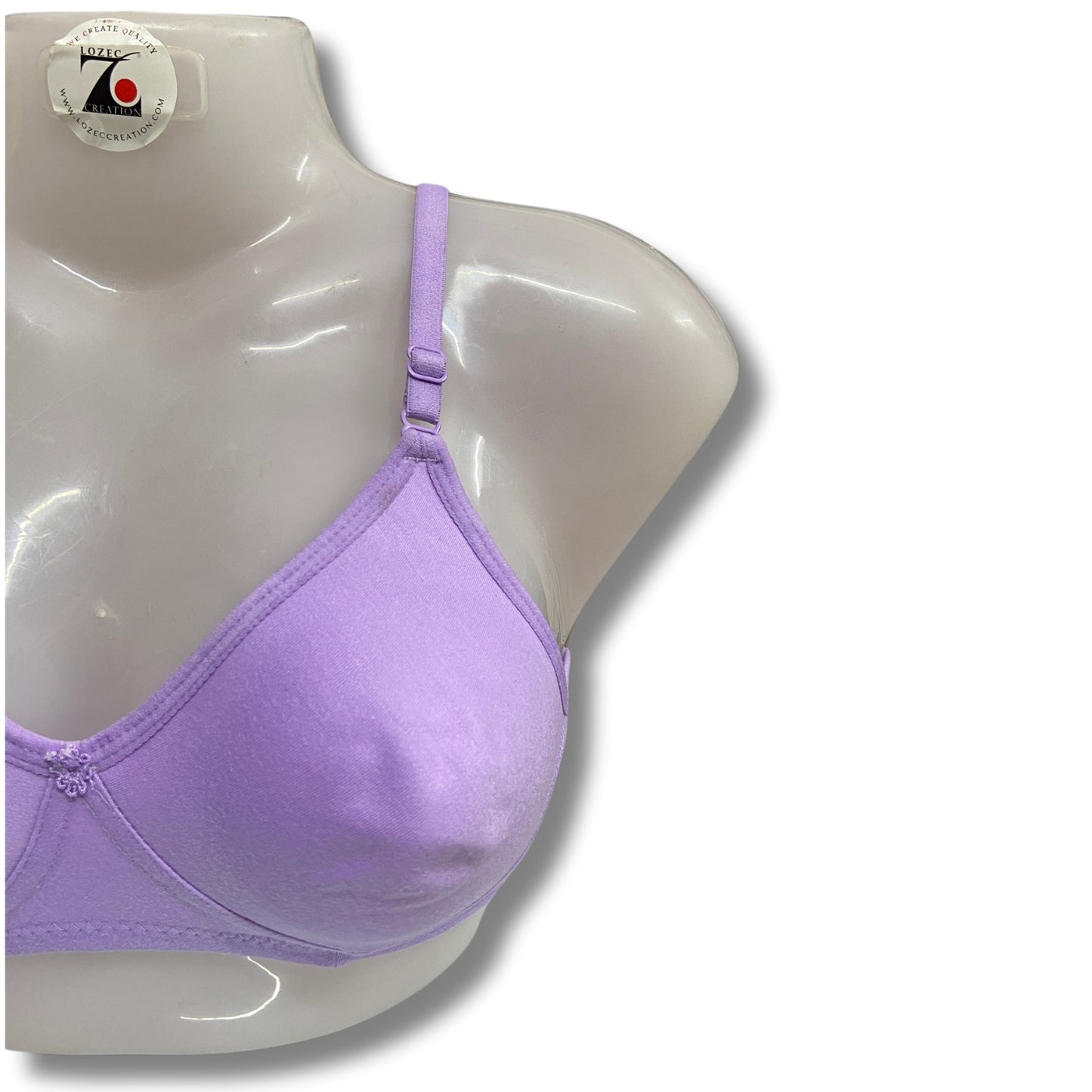 Non-Padded Pastel Color T-shirt Bra